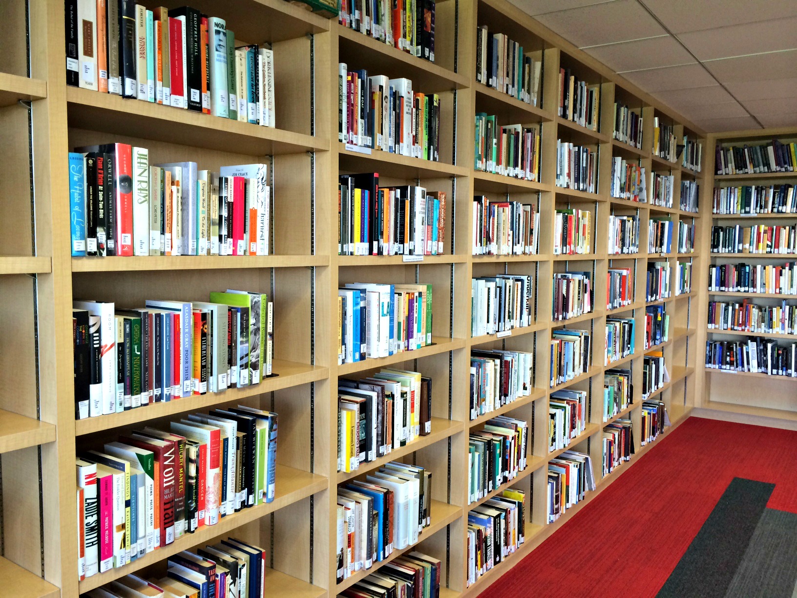 Corner shot of AULA library