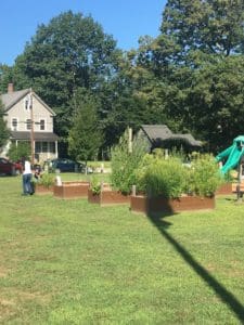 KeeneRecreationCenter | Antioch University garden, lawn, plants, outdoors, house