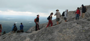 Climbing Mount Monadnock