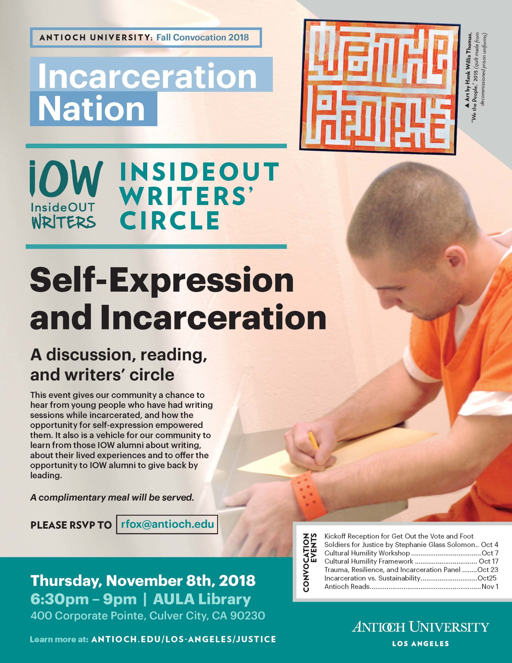 Incarceration nation flyer