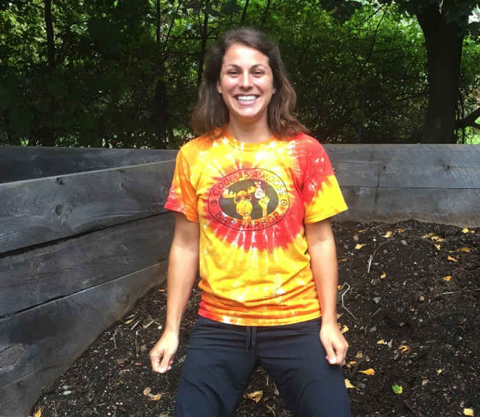 Alex-Lacey-Compost-Coordinator3 › Antioch University The SSJ Compost Coordinator and rich compost soil