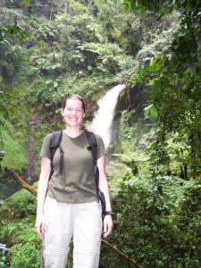 Julie Krajewski in Cyamudongo forest