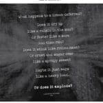 Cover of Newsletter with Langston Hughes quote