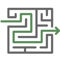 navigate | Antioch University maze
