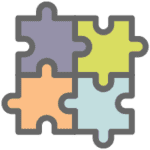 puzzle-pieces › Antioch University interlocking puzzle pieces