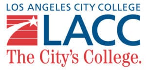 image | Antioch University Logo of Los Angeles City College (LACC) with the slogan 'The City's College'